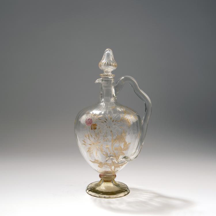 Bild 1 zu Objekt, Karaffe aus dem Service 'Chrysanth&egrave;mes', 1903, Gall&eacute;, Emile, Nancy, 141A 56