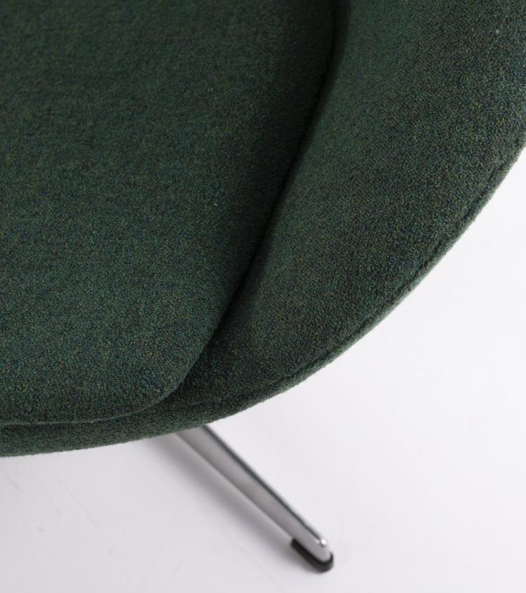 Bild 7 zu Objekt, Sessel 'Egg chair' - '3316' mit Ottoman, 1957, Arne Jacobsen, Hansen, Fritz, Aller&ouml;d, 140D 722