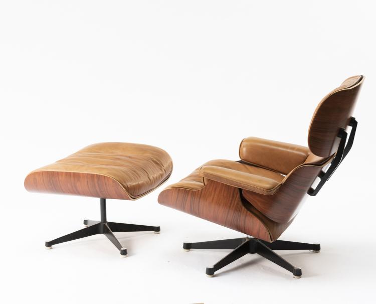Bild 1 zu Objekt, Lounge chair '670' with ottoman '671', 1956, Vitra Design, Weil am Rhein, 140D 725