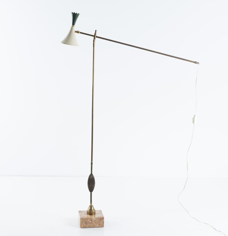 Bild 2 zu Objekt, 'Principessa' floor lamp, c. 1950, Stilnovo, Mailand (zugeschrieben), 140B 131