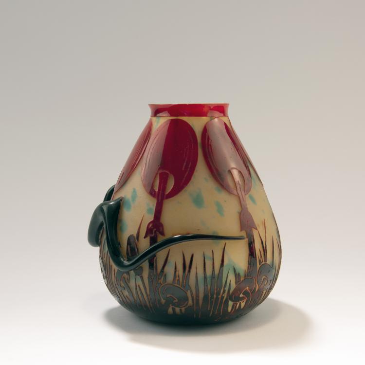 Bild 1 zu Objekt, Vase 'Coprins', 1923-26, Schneider, Epinay-sur-Seine, 141A 242