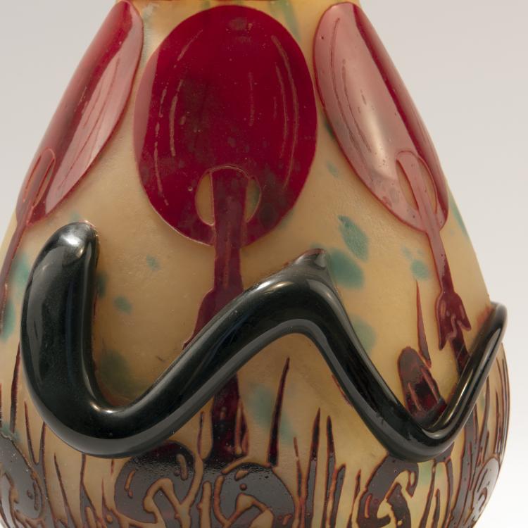 Bild 3 zu Objekt, Vase 'Coprins', 1923-26, Schneider, Epinay-sur-Seine, 141A 242