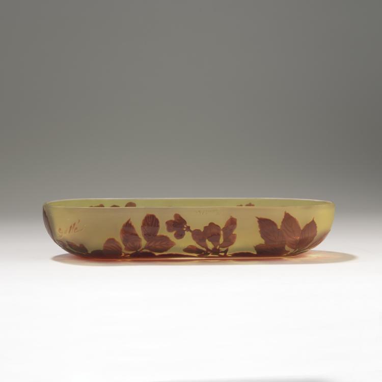 Bild 1 zu Objekt, Schale 'Fleurs de Pommier', 1908-18, Gall&eacute;, Etablissements, Nancy, 141A 78