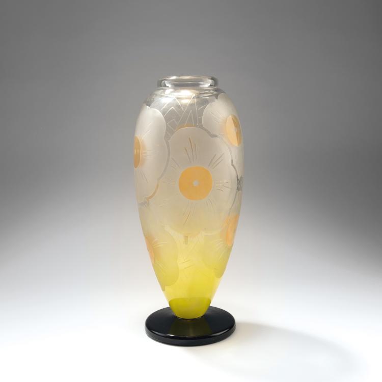 Hauptbild zu Objekt, Gro&szlig;e Vase, 1929-30, Schneider, Epinay-sur-Seine, 141A 244