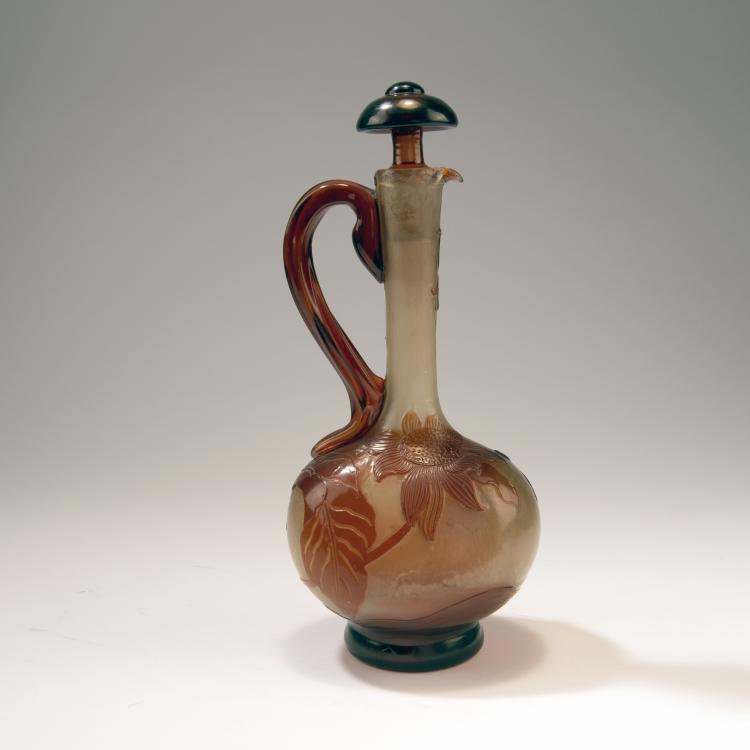Bild 1 zu Objekt, Karaffe 'Tournesol', 1898, Gall&eacute;, Emile, Nancy, 141A 43