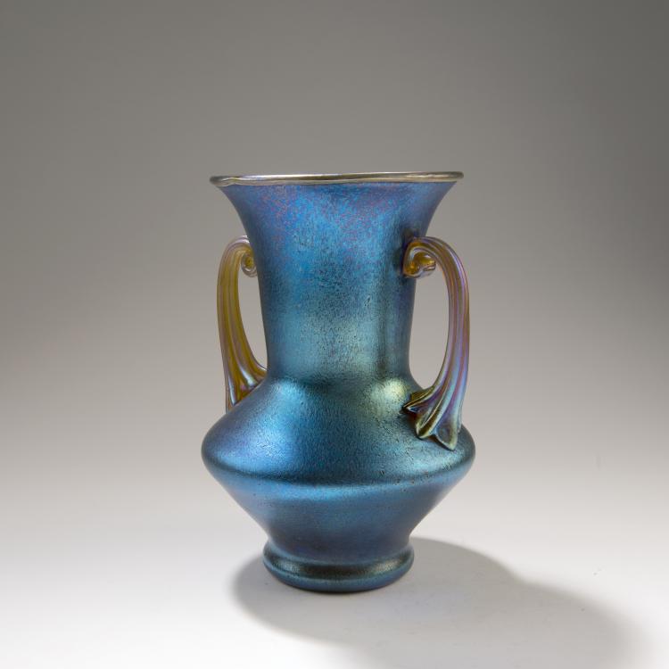 Bild 1 zu Objekt, Henkelvase, 1925er Jahre, L&ouml;tz Wwe., Klosterm&uuml;hle, 141A 215