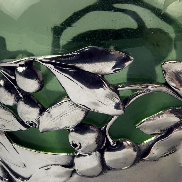 Bild 2 zu Objekt, Vase mit Metallmontierung von WMF, Geislingen, 1901/02, Moser, Karlsbad; WMF, Geislingen, 141A 222