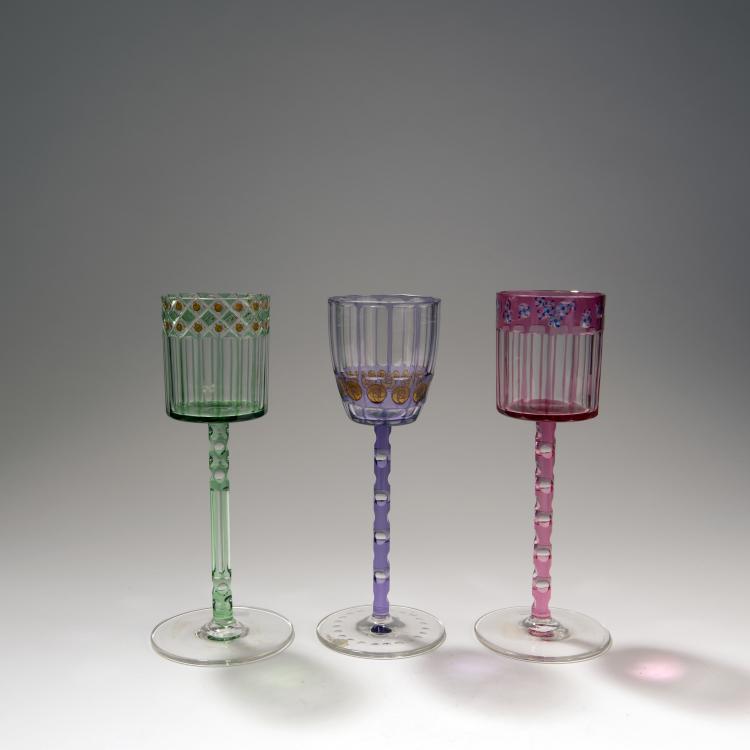 Bild 1 zu Objekt, Weinglas, um 1910, Meyr's Neffe, Adolf, 141A 218