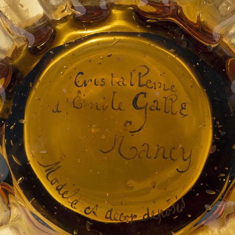 Bild 2 zu Objekt, Vase 'Chardons et Croix de Lorraine', um 1884, Gall&eacute;, Emile, Nancy, 141A 25