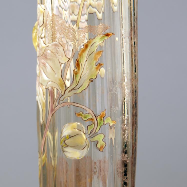 Bild 3 zu Objekt, Gro&szlig;e Stangenvase 'Dahlias', 1890-94, Gall&eacute;, Emile, Nancy, 141A 35