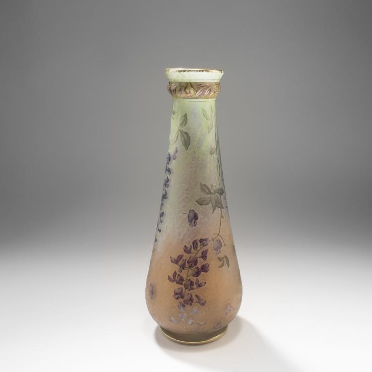 Bild 2 zu Objekt, Gro&szlig;e Vase 'Glycines', 1895-1900, Daum Fr&egrave;res, Nancy, 141A 88