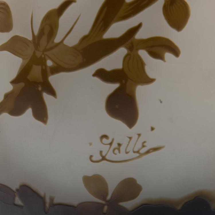 Bild 2 zu Objekt, Deckeldose 'Abeilles et Orchid&eacute;es', 1905-14, Gall&eacute;, Etablissements, Nancy, 141A 68