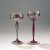 Two wine glasses, c. 1900