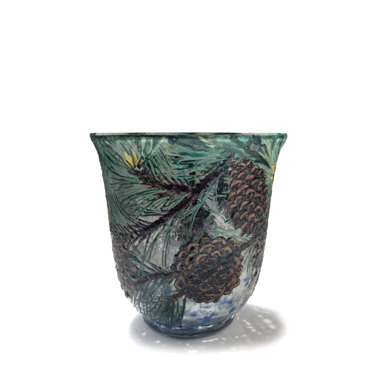 Hauptbild zu Objekt, Vase 'Pommes de Pin', 1920er Jahre, Nicolas, Paul, Nancy, 141A 234