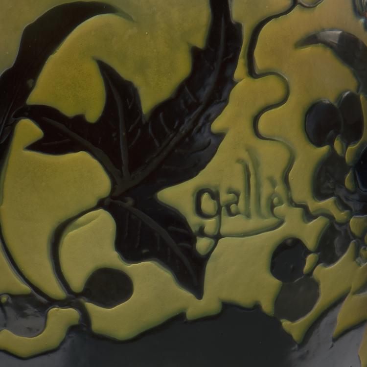 Bild 2 zu Objekt, Schale 'Vigne vierge', 1906-14, Gall&eacute;, Etablissements, Nancy, 141A 71