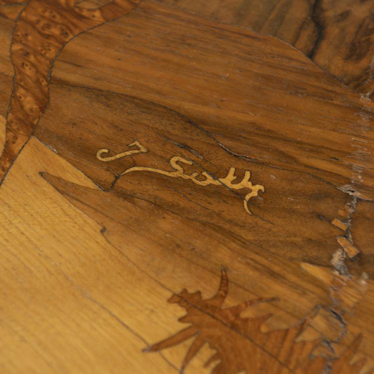 Bild 2 zu Objekt, Beistelltisch, um 1910, Guth, Paul, Nancy, 141A 255