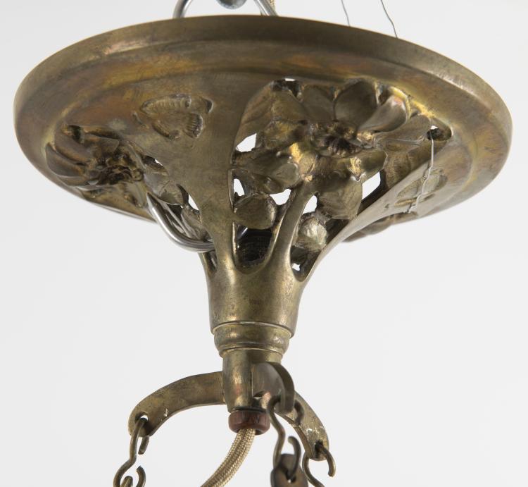 Bild 5 zu Objekt, Ceiling light, c. 1910, Daum Fr&egrave;res, Nancy, 141A 141