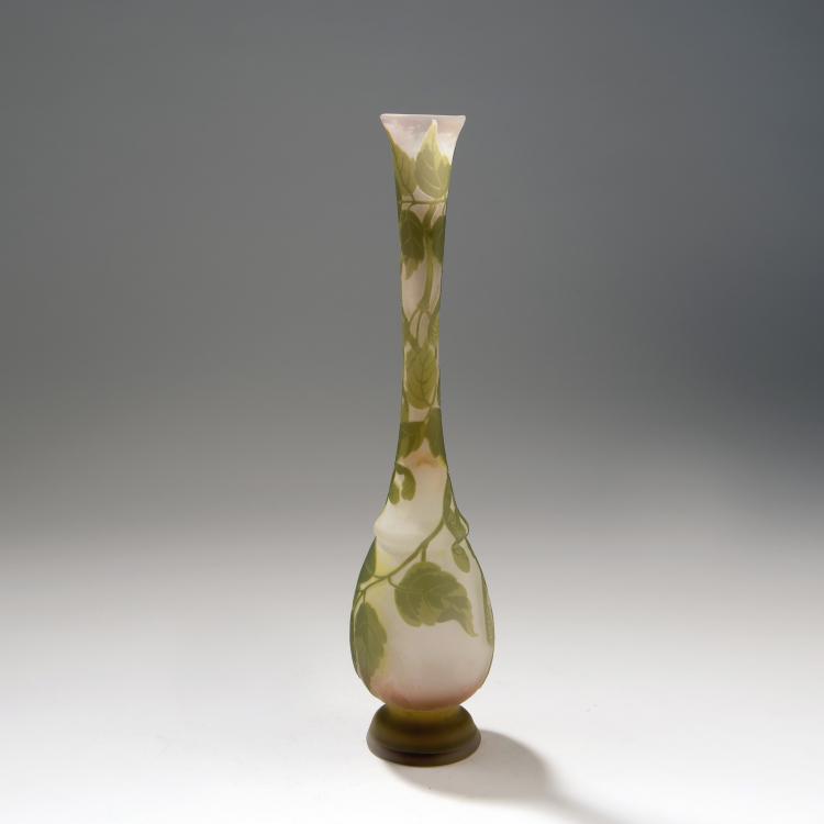 Hauptbild zu Objekt, Vase 'Erable &agrave; feuilles de fr&ecirc;ne', 1902-03, Gall&eacute;, Emile, Nancy, 141A 60