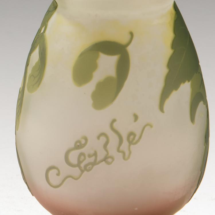 Bild 2 zu Objekt, Vase 'Erable &agrave; feuilles de fr&ecirc;ne', 1902-03, Gall&eacute;, Emile, Nancy, 141A 60