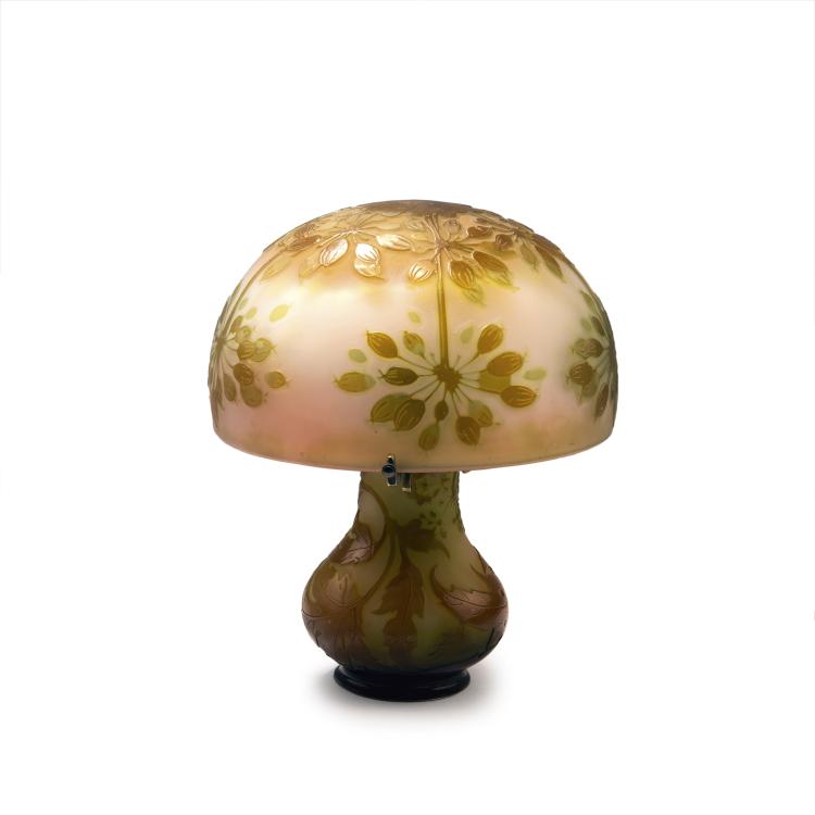 Hauptbild zu Objekt, Tischleuchte 'Ombelles', 1906-14, Gall&eacute;, Etablissements, Nancy, 141A 73