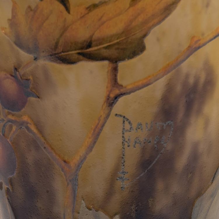 Bild 2 zu Objekt, 'Pomme d'api' vase, 1905-10, Daum Fr&egrave;res, Nancy, 141A 119