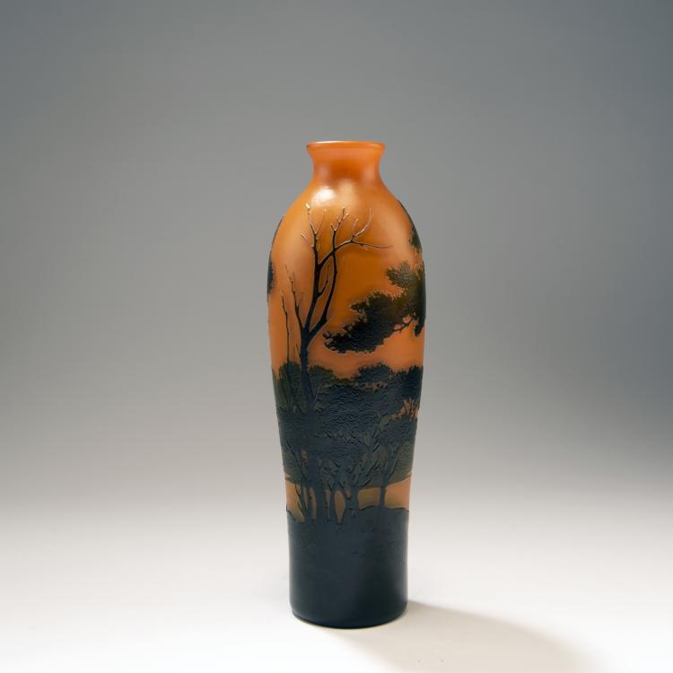 Bild 1 zu Objekt, Landschaftsvase, 1918-25, Rigot, Edmund, Wadgassen, 141A 238