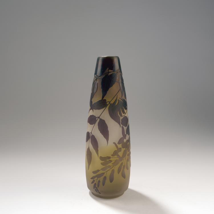 Hauptbild zu Objekt, Vase 'Glycines', 1902-04, Gall&eacute;, Emile, Nancy, 141A 64
