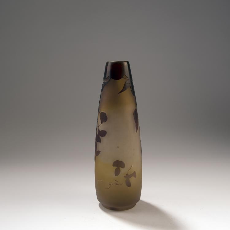 Bild 1 zu Objekt, Vase 'Glycines', 1902-04, Gall&eacute;, Emile, Nancy, 141A 64