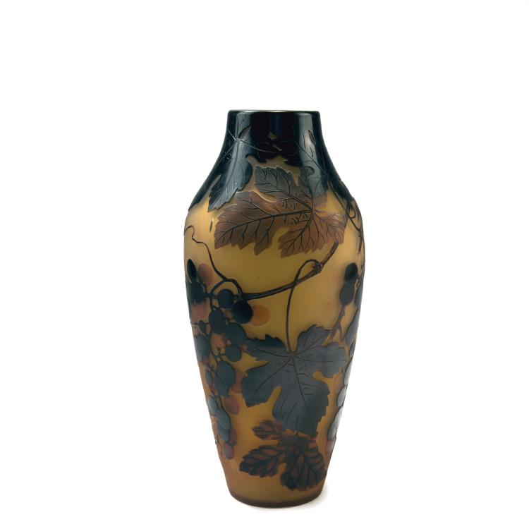 Hauptbild zu Objekt, Vase 'Vigne', 1918-25, Nicolas, Paul, Nancy, 141A 232