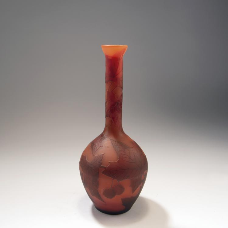 Hauptbild zu Objekt, Enghalsvase 'Platane', 1915-20, Roger, Frankreich, 141A 239