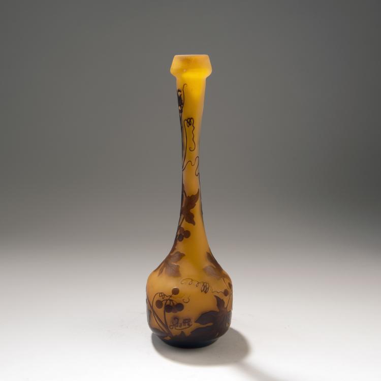 Bild 1 zu Objekt, Vase 'Vigne', 1908-18, Gall&eacute;, Etablissements, Nancy, 141A 80