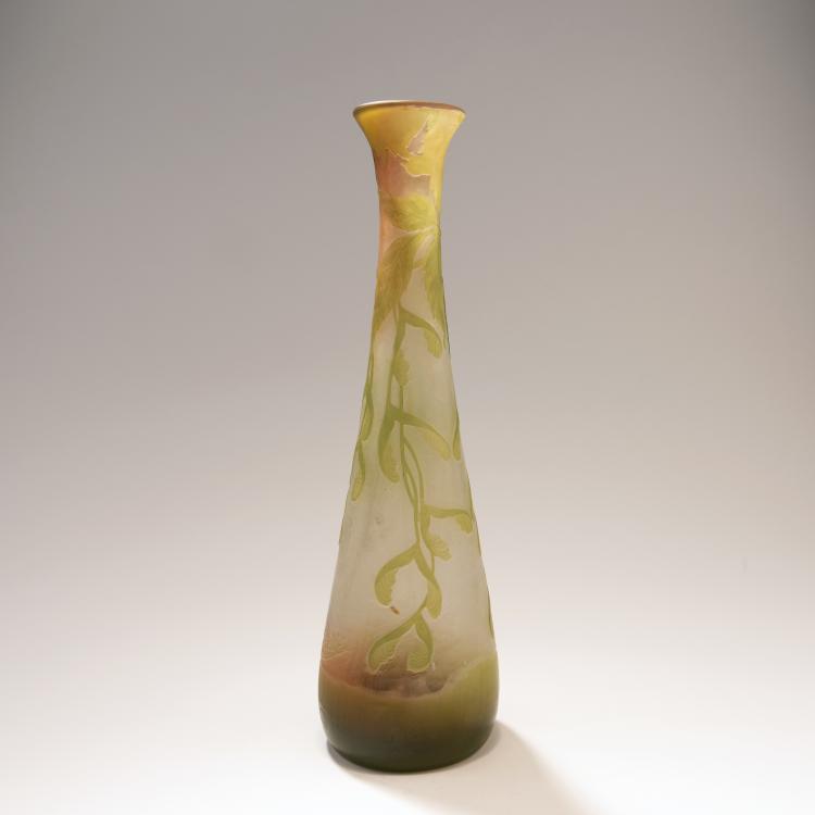 Bild 1 zu Objekt, Vase 'Erable &agrave; feuilles de fr&ecirc;ne', 1902-03, Gall&eacute;, Emile, Nancy, 141A 61