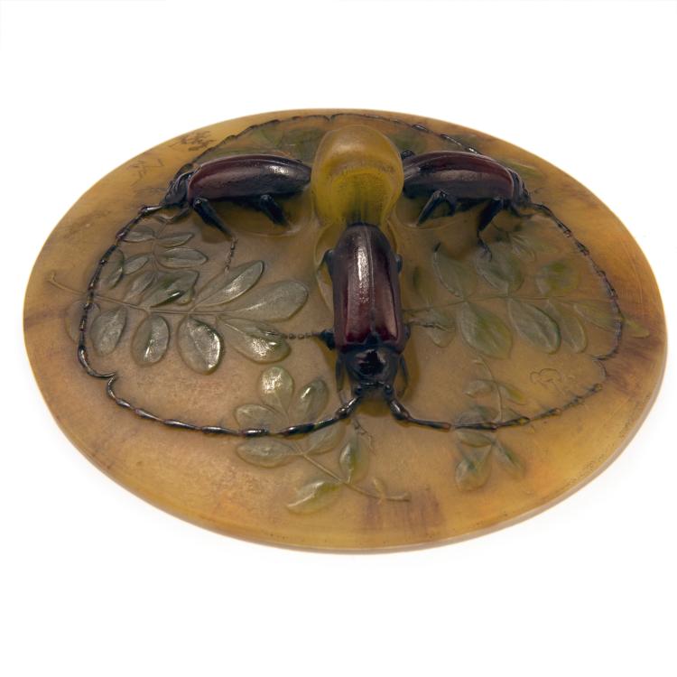 Hauptbild zu Objekt, 'Trois Capricornes du ch&ecirc;ne' 1925s, Henri Berg&eacute;, Walter, Amalric, Nancy, 141A 179