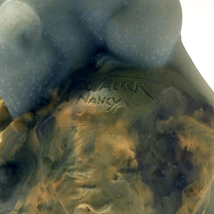 Bild 2 zu Objekt, 'Souris grise' paperweight, 1925s, Henri Berg&eacute;, Walter, Amalric, Nancy, 141A 170