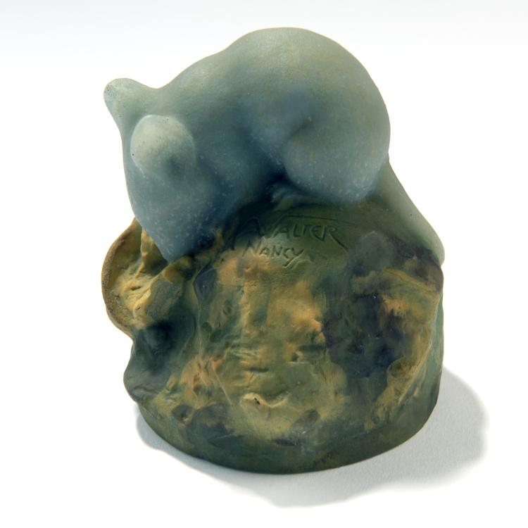 Bild 3 zu Objekt, 'Souris grise' paperweight, 1925s, Henri Berg&eacute;, Walter, Amalric, Nancy, 141A 170