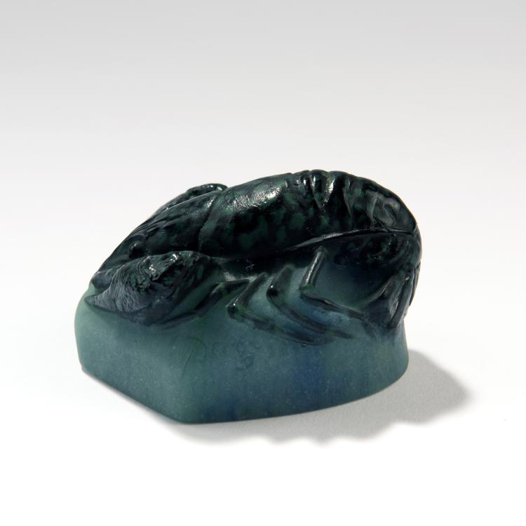 Bild 2 zu Objekt, 'Ecrevisse' paperweight, 1920s, Henri Berg&eacute;, Walter, Amalric, Nancy, 141A 177