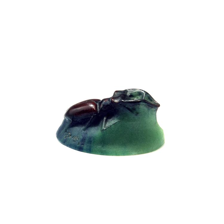 Bild 1 zu Objekt, 'Lucane' paperweight, 1920s, Henri Berg&eacute;, Walter, Amalric, Nancy, 141A 181