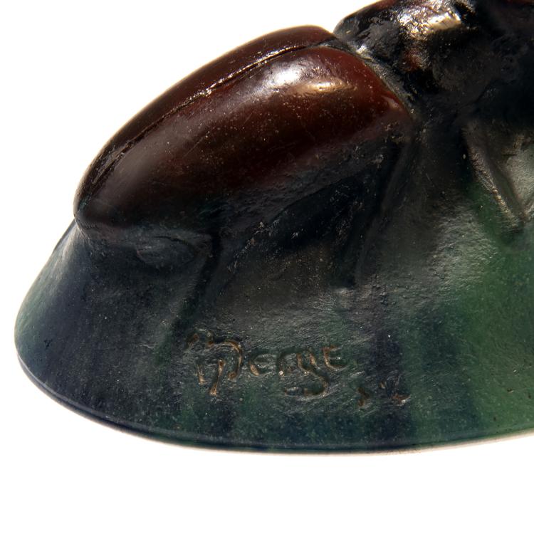 Bild 2 zu Objekt, 'Lucane' paperweight, 1920s, Henri Berg&eacute;, Walter, Amalric, Nancy, 141A 181