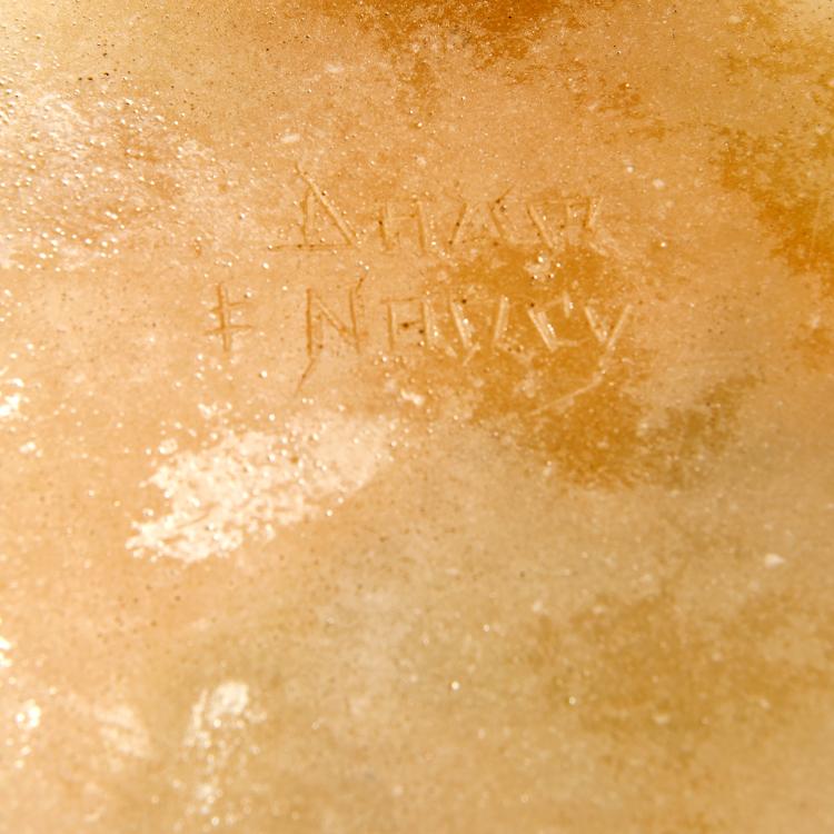 Bild 1 zu Objekt, Plakette 'Syrinx et Cupidon', um 1906, Daum Fr&egrave;res, Nancy, 141A 124