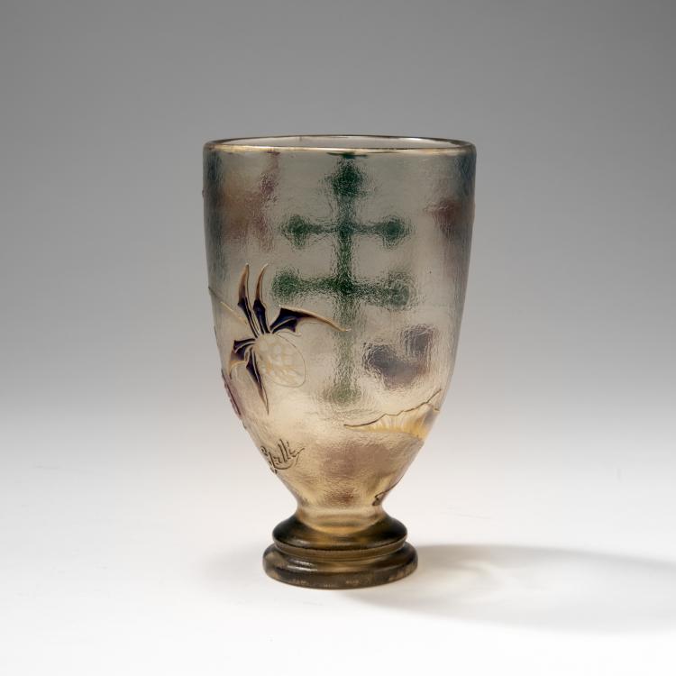 Bild 1 zu Objekt, Pokal 'Chardons et Croix de Lorraine', um 1895, Gall&eacute;, Emile, Nancy, 141A 39