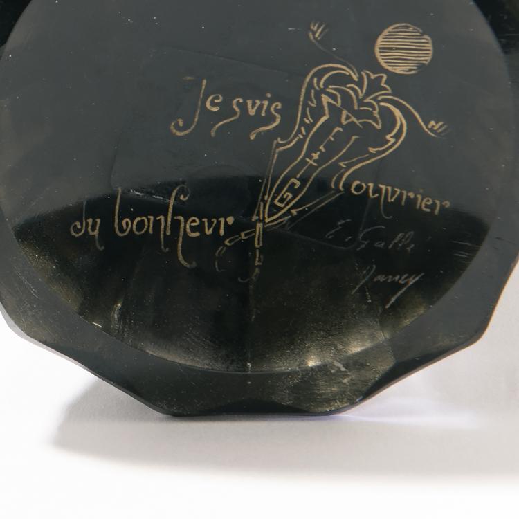 Bild 3 zu Objekt, Vase 'Je suis Ouvrier du Bonheur', 1885-89, Gall&eacute;, Emile, Nancy, 141A 30