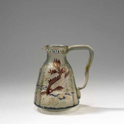 'Poisson japonais' jug, 1878-1900