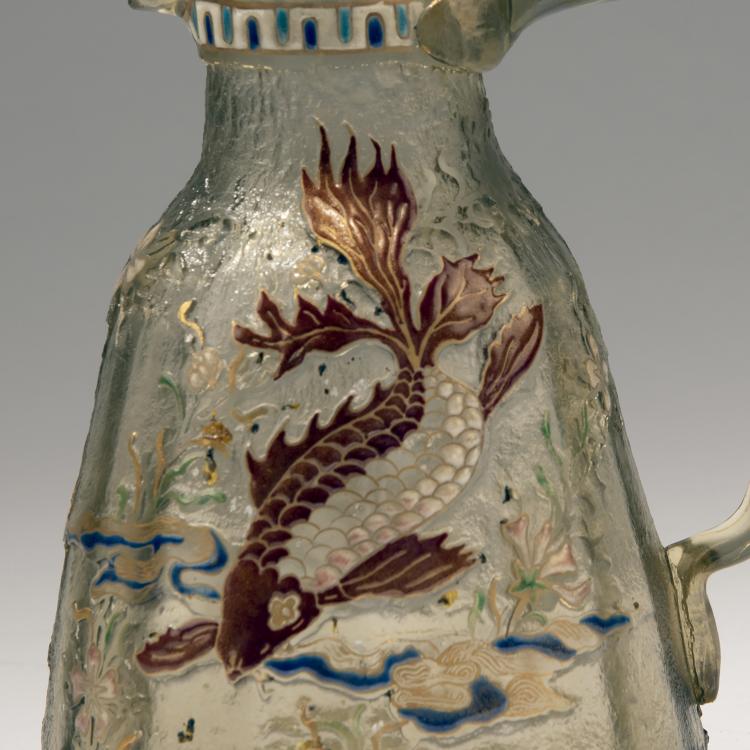 Bild 2 zu Objekt, Kanne 'Poisson japonais', 1878-1900, Gall&eacute;, Emile, Nancy, 141A 19