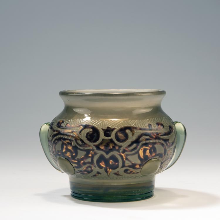 Hauptbild zu Objekt, Vase 'aux Rinceaux', um 1890, Gall&eacute;, Emile, Nancy, 141A 36