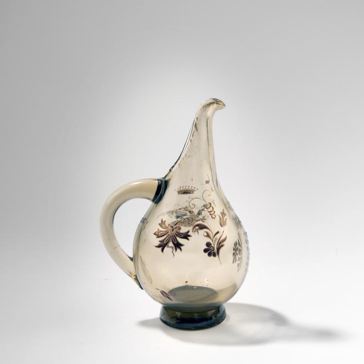 Bild 1 zu Objekt, Kanne 'Fleurs orn&eacute;manis&eacute;es' um 1884, Gall&eacute;, Emile, Nancy, 141A 29