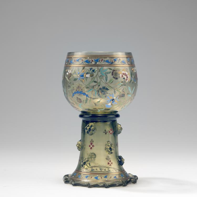 Bild 1 zu Objekt, Wine glass, c. 1885, Gall&eacute;, Emile, Nancy, 141A 32