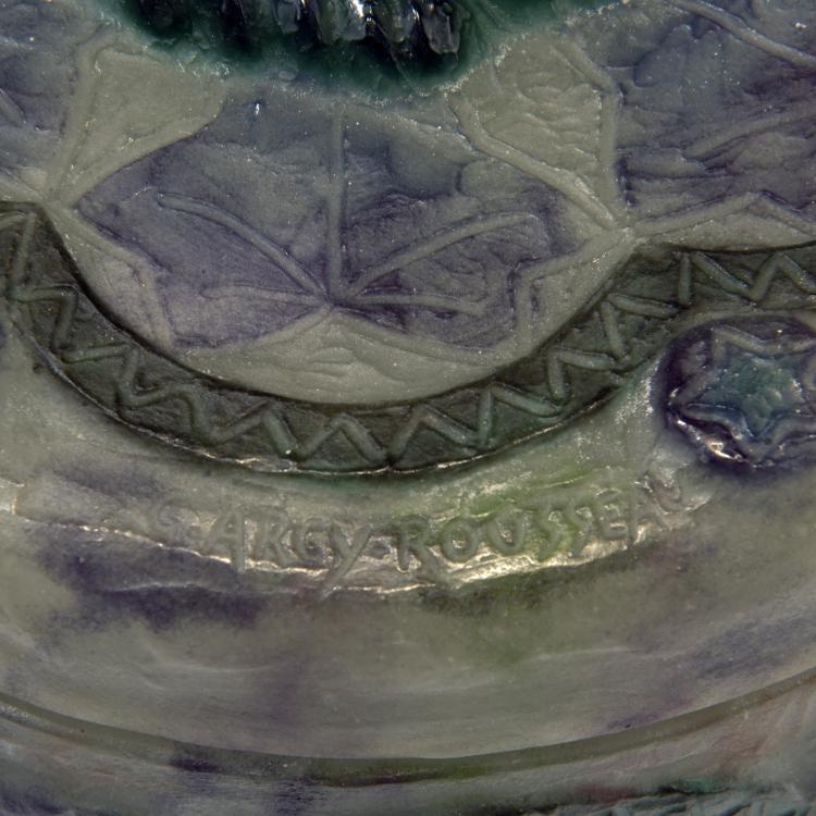 Bild 1 zu Objekt, 'Masque de Bacchus' jar, 1923, Gabriel Argy-Rousseau, Argy-Rousseau, Gabriel, Paris, 141A 154