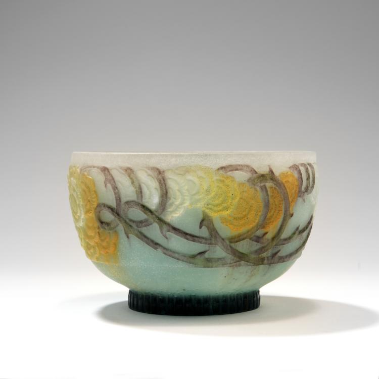 Bild 1 zu Objekt, Schale 'Roses grimpantes', 1920er Jahre, Walter, Amalric, Nancy, 141A 160