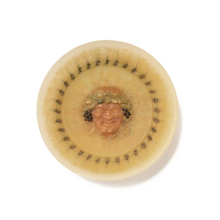 Hauptbild zu Objekt, Schale 'Bacchus', um 1925, Henri Mercier, Walter, Amalric, Nancy, 141A 169