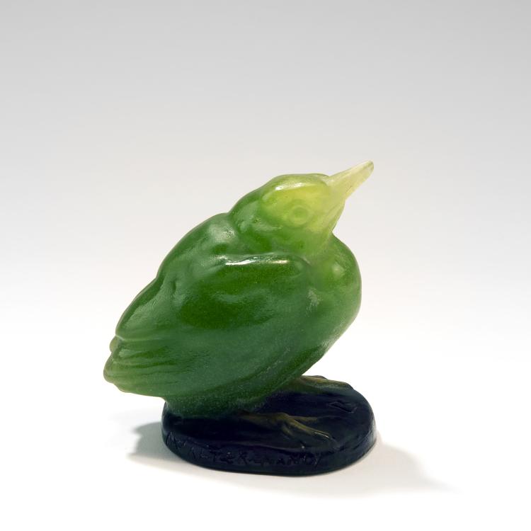 Bild 1 zu Objekt, Briefbeschwerer 'Jeune Moineau', 1920er Jahre, Walter, Amalric, Nancy, 141A 174